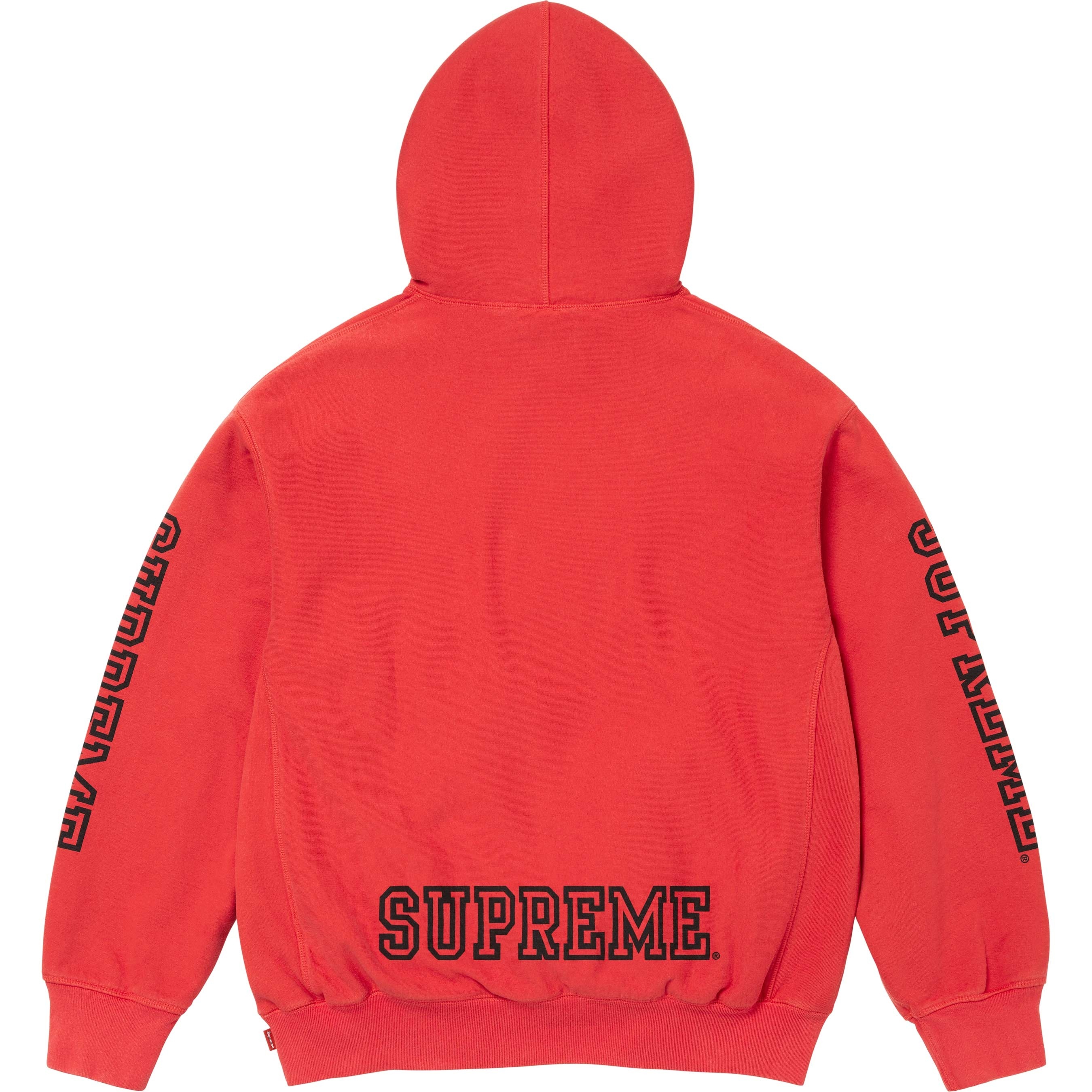 Collegiate Sleeve Hooded Sweatshirt view 9
